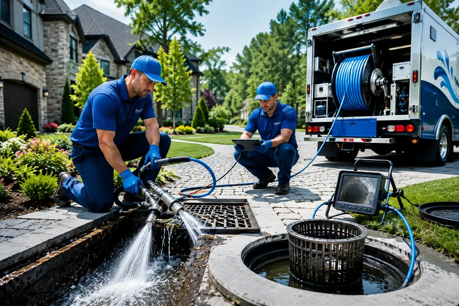 Local outdoor drain cleaning professionals in Califon, NJ