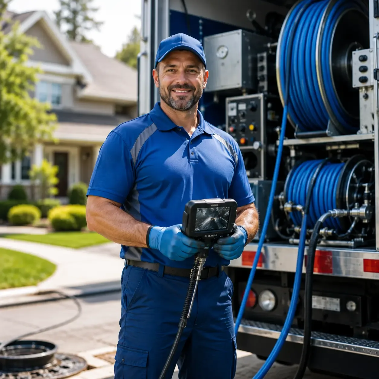 Local outdoor drain cleaning specialists in Califon, NJ